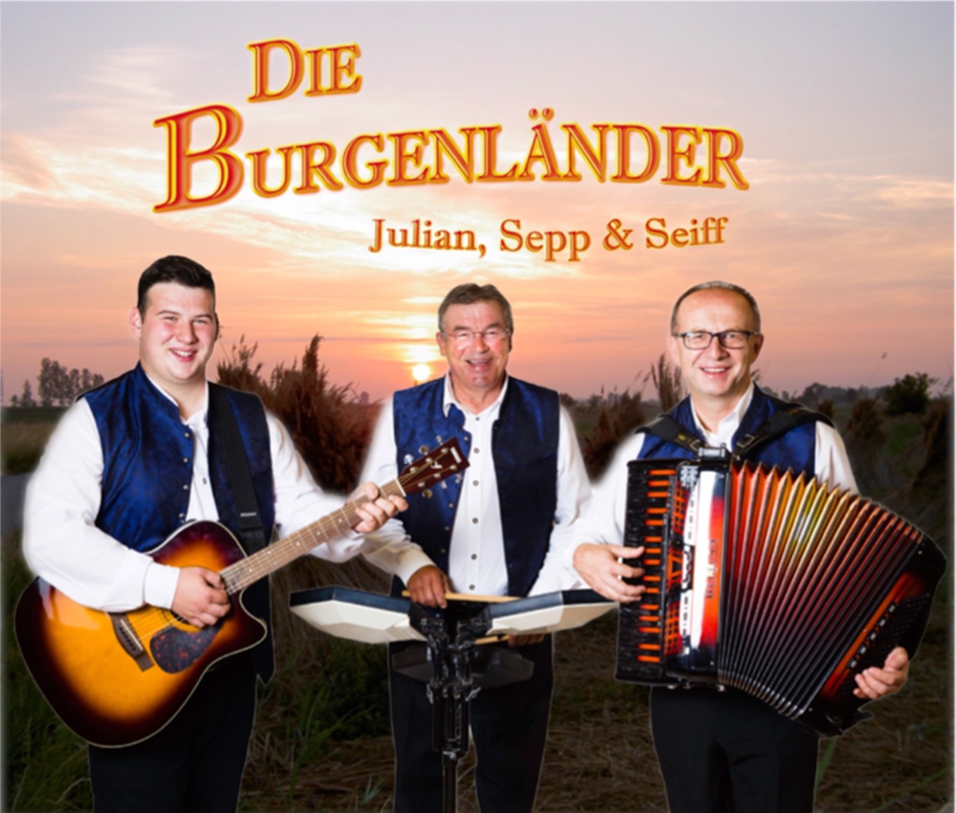 Die Burgenländer - Albumcover Julian, Sepp & Seiff