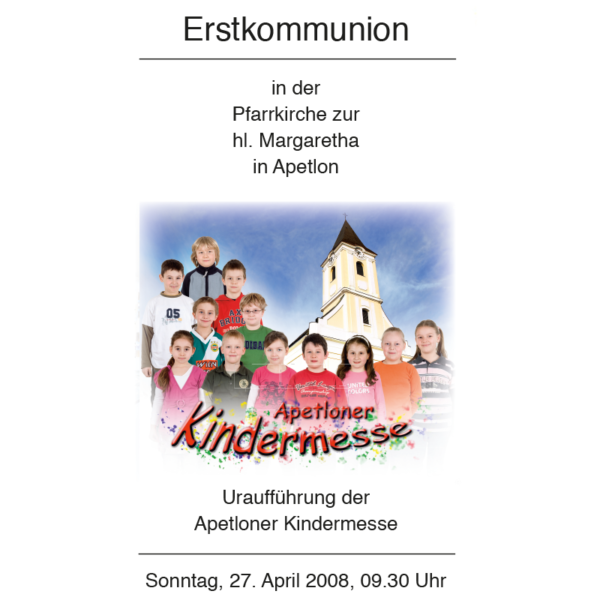 Apetloner Kindermesse (Kinderchor) – Bild 7