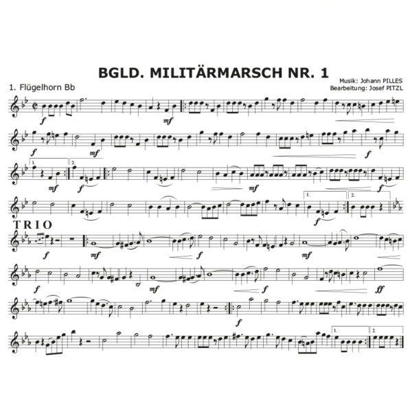 BURGENLÄNDISCHER MILITÄRMARSCH Nr. 1 – Bild 4