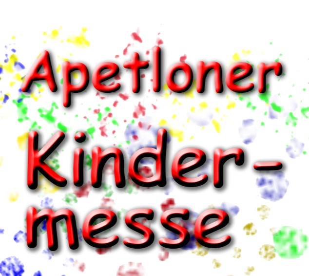 Schriftzug Apetloner Kindermesse